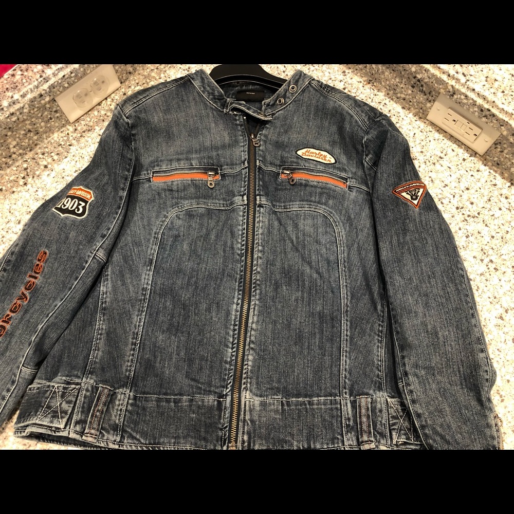 Harley Davidson Jean Jacket